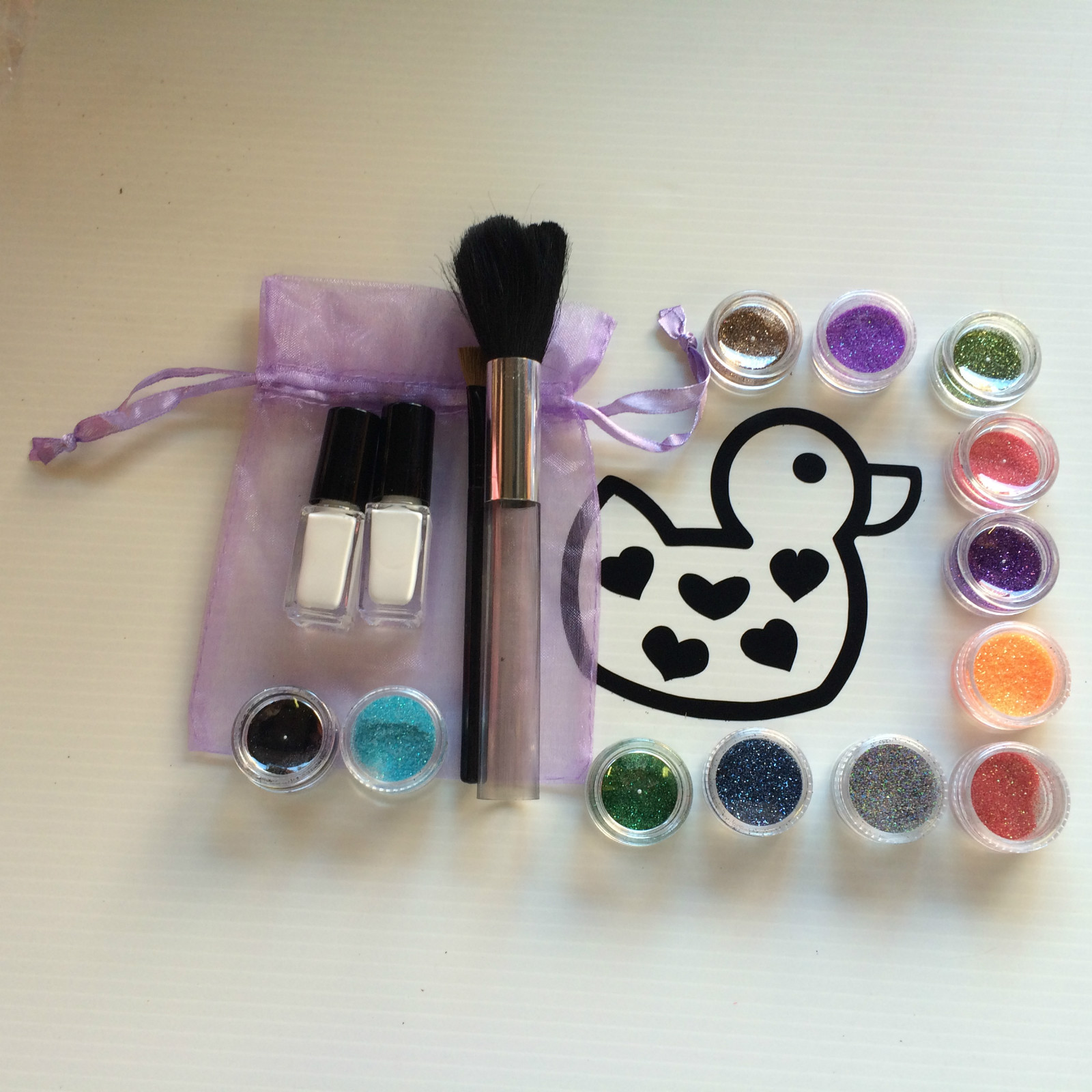 Superhero Glitter Tattoo Kit Stencils Glue Boy Girl Spiderman Avengers