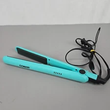 Conair Style Starters Ceramic Flat Iron CS221UL Blue Hair Styling