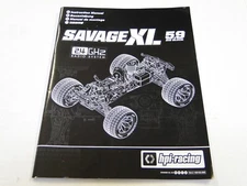 *NEW HPI SAVAGE XL 5.9 Big Block RTR Manual HXL0