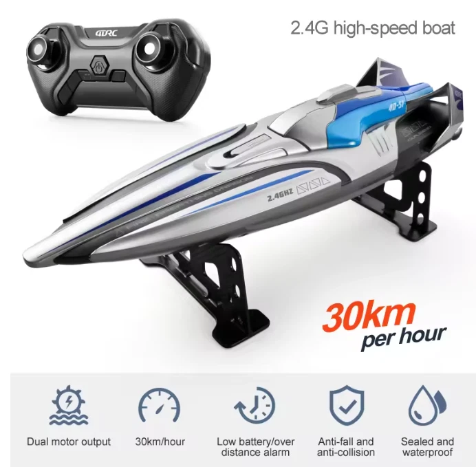 rc boot, S1 2,4G Rc Boot Doppel motor,High Speed Racing Boot Schnellboot Wasser - Bild 4 von 4