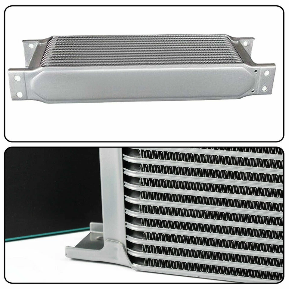 Enfriador de aceite negro motor aluminio universal AN10 apto para 25 filas - Nuevo Foto 4 de 4