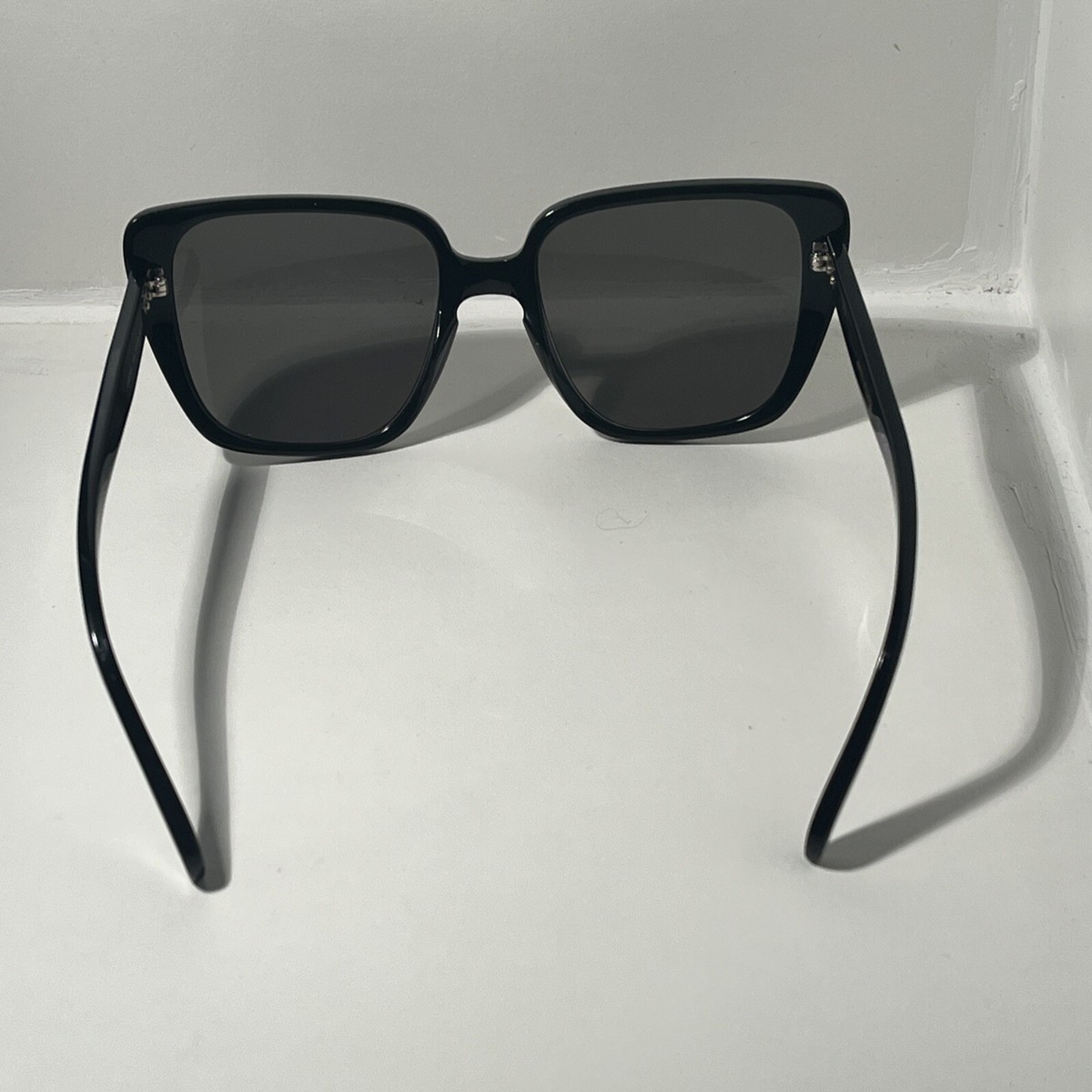 Celine Black Frame Sunglasses CL400471 O1N 57•19 Made In 