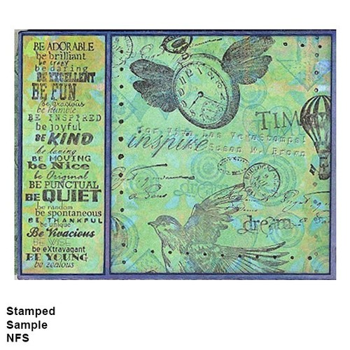Mounted Rubber Stamp, PARIS ADDRESS, Mail,Media,Collage,Script,Post,Postage,Word - Picture 7 of 12