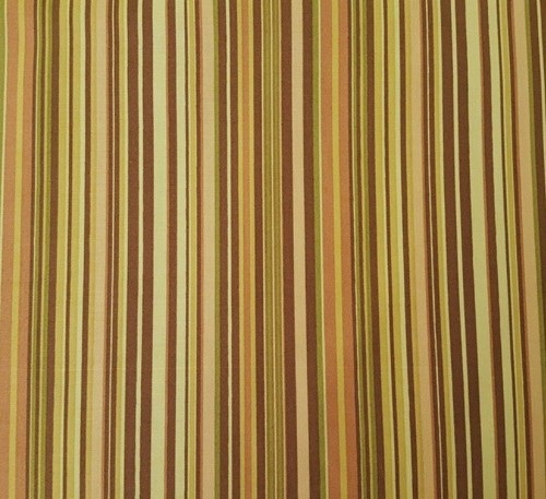24" Melrose Laura Ashley Quilting Treasures Stripe Dusty Pink Green Brown Tan