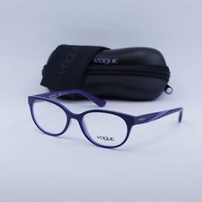 Vogue VO5103 2471 Topaz Blue/Blue Transparent 51mm Eyeglasses New Authentic