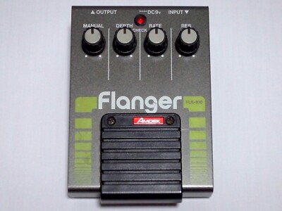 Vintage Amdek FLK-100 Flanger Effektpedal für Gitarre Roland DG