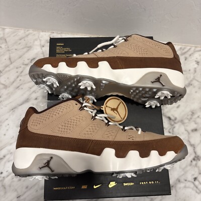 Nike Air Jordan 9 G Golf Masters Woodgrain FN6929-200 Men's