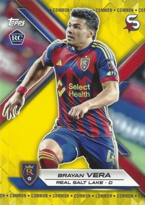 2024 Topps Major League Soccer Super Stars Yellow Variation Cards (141 - 150)