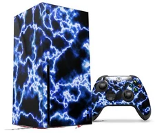 Skin Set for XBOX Series X Electrify Blue