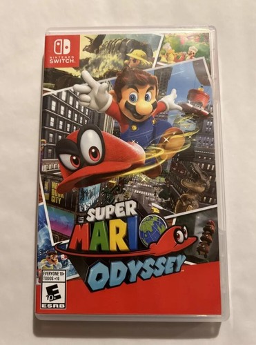 Super Mario Odyssey - BOX ONLY - Nintendo Switch Genuine Case and Cover Art | eBay
