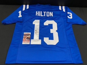 ty hilton signed jersey