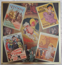 Scatola Latta Tin Box Boite en Etain Viviane Lidia Ariane Folies Bergere