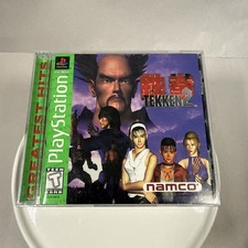 Tekken 2 PS1 PlayStation 1 Complete Greatest Hits