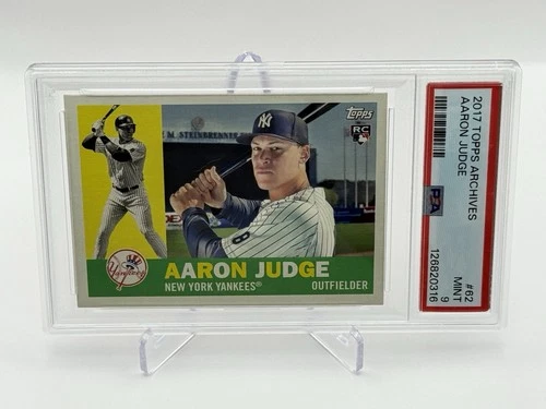 2017 Topps Archives Aaron Judge Rookie PSA 9 MINT #62 New York Yankees MLB Card