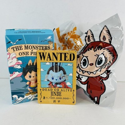 POP MART Labubu The Monsters x One Piece Figure Toy Doll - JINBE