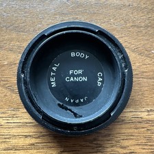 Vintage Canon Metal Camera Body Cap - Made in Japan