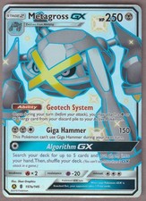 Metagross GX #157a Prices | Pokemon Hidden Fates | Pokemon Cards