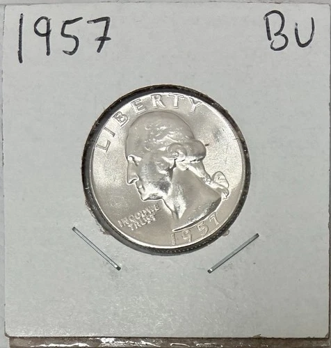 1957-P Washington Quarter — photo from the most recent tracked eBay sale