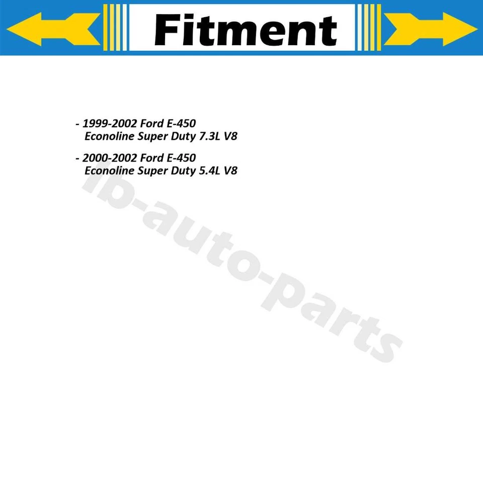 Rótulas inferiores superiores delanteras 4 piezas para Ford E-450 Econoline Super Duty 1999-2002 Foto 3 de 4