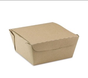 EARTHCHOICE ONEBOX PAPER BOX, 37 OZ, 4.5 X 4.5 X 2.5, KRAFT, 312/CARTON
