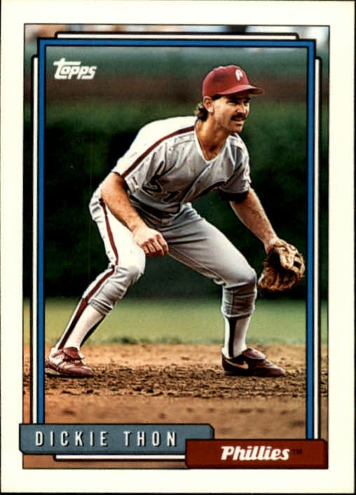 1992 Topps #557 Dickie Thon - BB