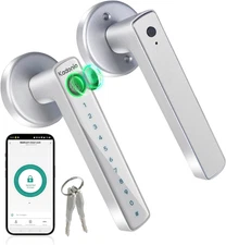 Fingerprint Door Lock,Biometric Smart Door Knob,Keyless Entry Smart Door Lock wi