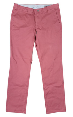 Bonobos Men's Pants Size 34x32 Mauve Slim Straight Leg Chinos