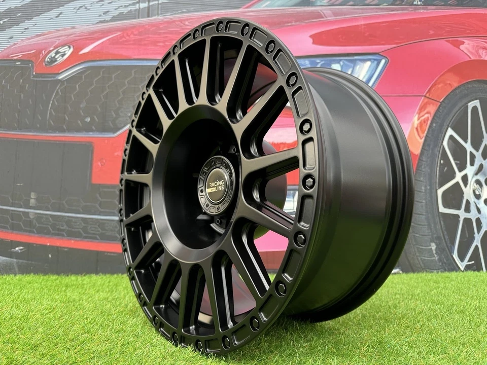 4x R17" 6x139,7 Offroad Sandstorm Style schwarz halb matt Felgen: passend für Ford - Bild 3 von 4