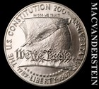 1987-P U.S. Constitution Commemorative Silver Dollar - Choice Gem BU  #L6465 — photo 1