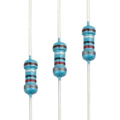 Edgelec 100Pcs 8.2 Ohm Resistor 1/4W 0.25 Watt 1 Tolerance Metal Film Fixed