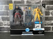 DC Comics Multiverse Mcfarlane Batman Zoom Flashpoint Wayne Autograph Johns New