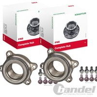 2X FAG RADLAGER-SATZ Hinten Passend FÜR Mitsubishi Pajero Links+Rechts