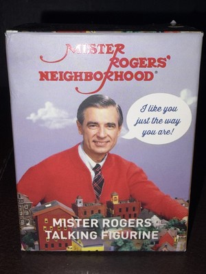 Mister Rogers Neighborhood MISTER ROGERS Talking Figurine  (2019) Fred Rogers Co
