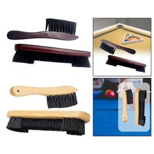 Wood Billiard Pool Table Brush and Rail Brush Set Brush Cleaner Pool Snooker