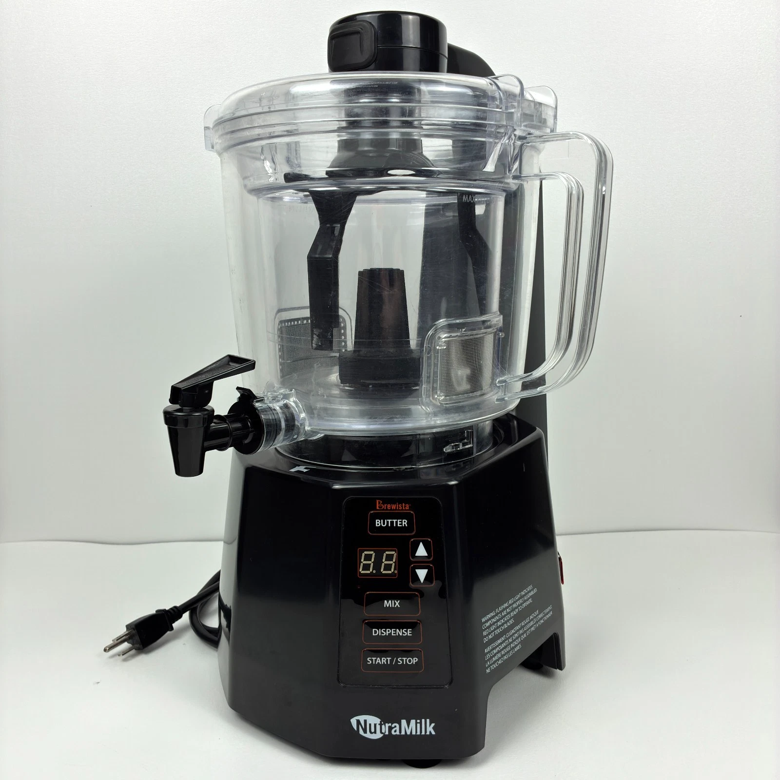 Brewista NutraMilk Nut Milk Butter Maker Processor BRNMC2LNA Tested
Opens in a new window or tab