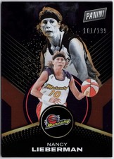 2025 Panini WNBA Player of the Day #54 Nancy Lieberman Orange #/199