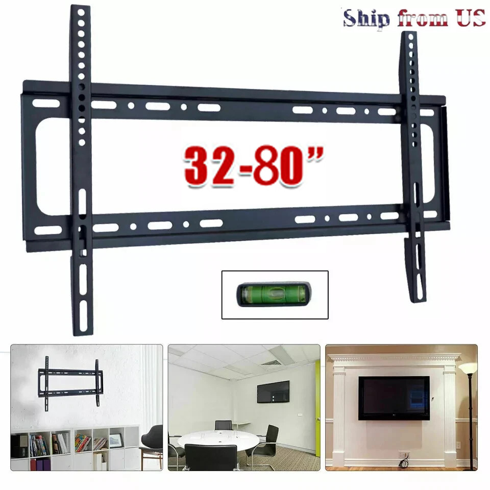 LCD LED Flat TV Wall Mount Bracket for 32 37 42 46 47 50 52 