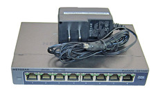 Genuine Netgear GS108Ev3 8-Port Gigabit Ethernet Plus Switch F.W. 2.06.24