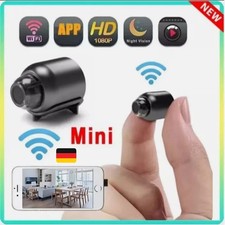 Mini WLAN Kamera ✅  Full HD 1080P ✅  Smart Home ✅  Cam mit Nachtsicht ✅