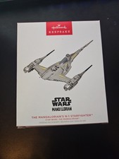 2023 Hallmark Star Wars The Mandalorian's N-1 Starfighter Christmas Ornament