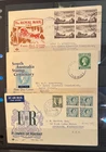 Australia lot 6 Three"ROYAL" pre-dec FDC's.  Royal Mail, SA Centenary etc (638)