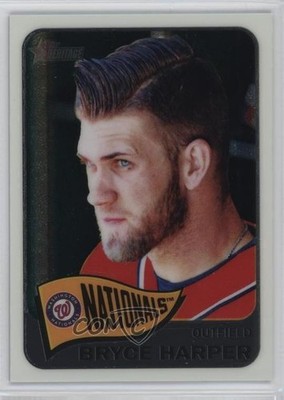 2014 Topps Heritage Chrome 312/999 Bryce Harper #THC-400 1dm4