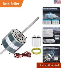 RV AC Fan Motor Replaces Fasco , 1468-306, 7855MVA-A11U, Y6L457D01L, 1468A306...