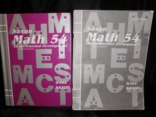 Saxon 5/4 2nd ed Text and Test Forms and bonu...