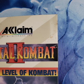 Mortal Kombat II (Sega Saturn, 1996) Complete Tested CIB