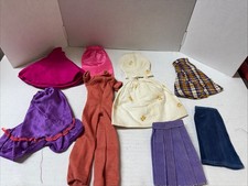 vintage doll clothes lot