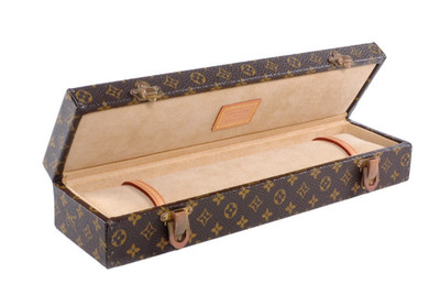 Louis Vuitton Monogram Mini Trunk Watch Case/ Decor Accent Piece