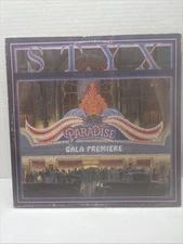 Styx Paradise Theatre Vinyl LP A&M Records SP-3719 1981 ETCHED