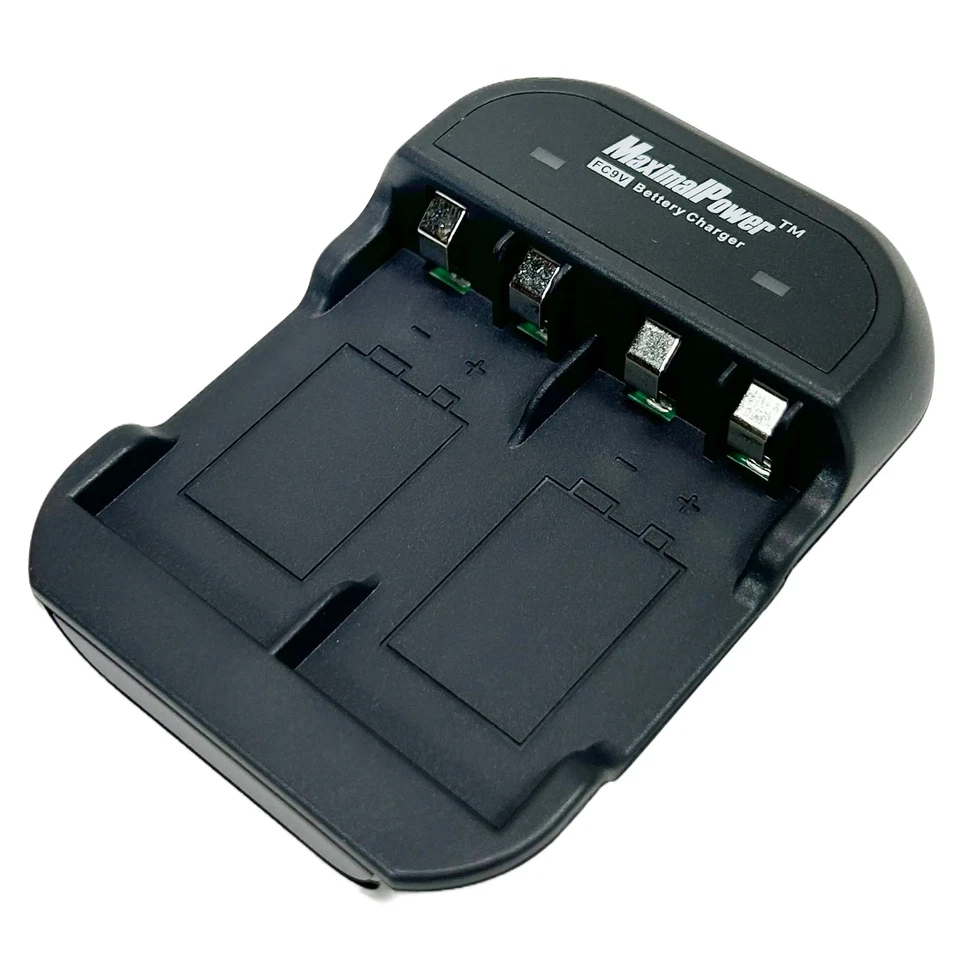 MaximalPower 9-Volt Dual Battery Charger for 9V Li-ion Batteries - Image 2 of 4
