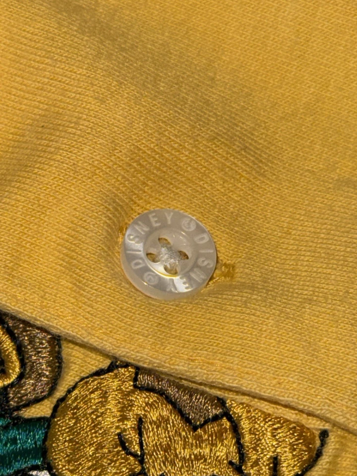 De colección Años 90 Disney Store Henley Blancanieves Siete Enanos Bordado Manga Corta L Foto 4 de 4
